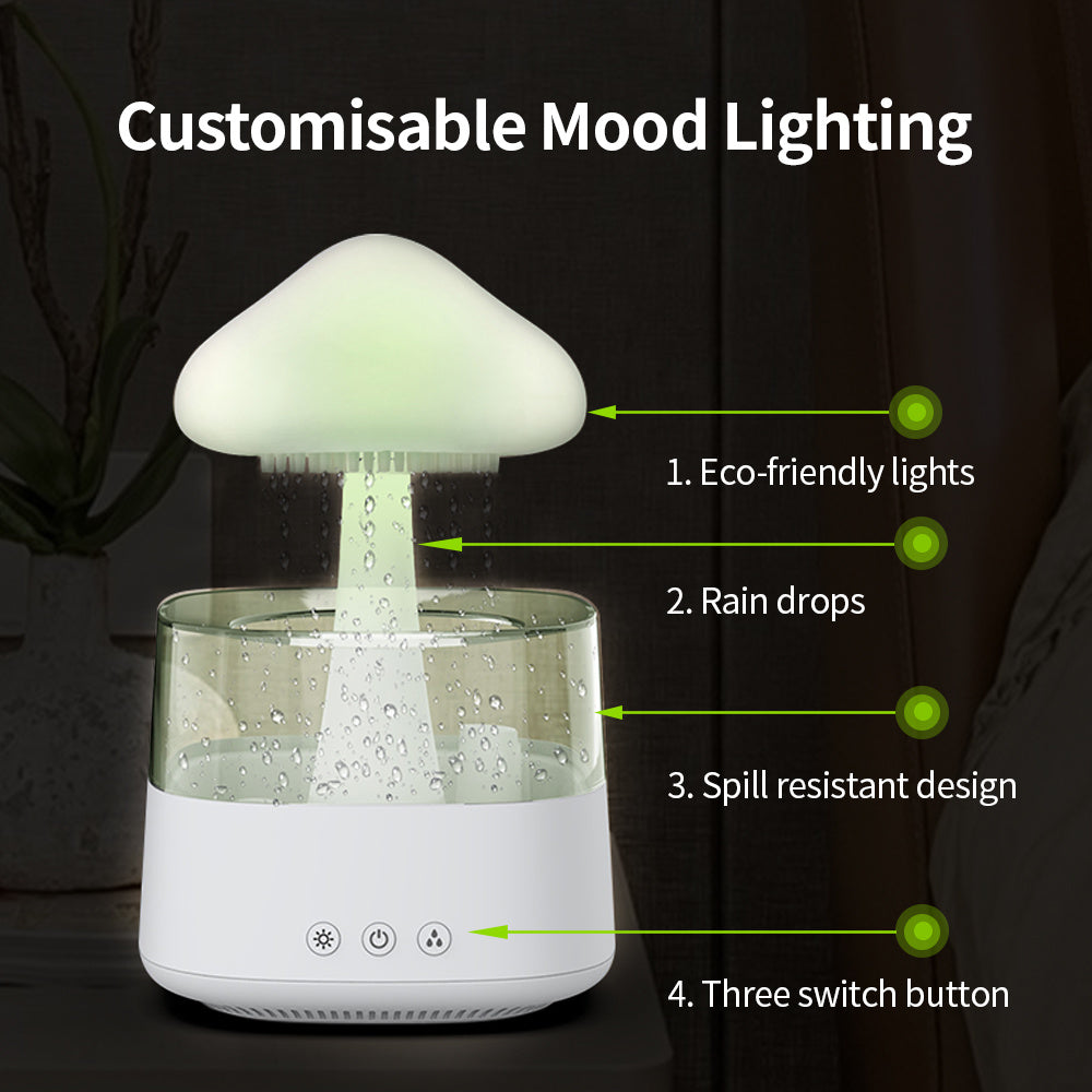 Rain Cloud Mushroom Humidifier – Relaxing & Refreshing
