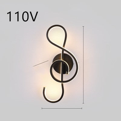 Nordic Minimalist LED Wall Lamp – Perfect for Bedrooms
