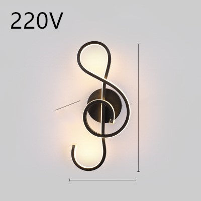 Nordic Minimalist LED Wall Lamp – Perfect for Bedrooms