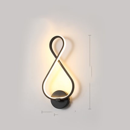Nordic Minimalist LED Wall Lamp – Perfect for Bedrooms