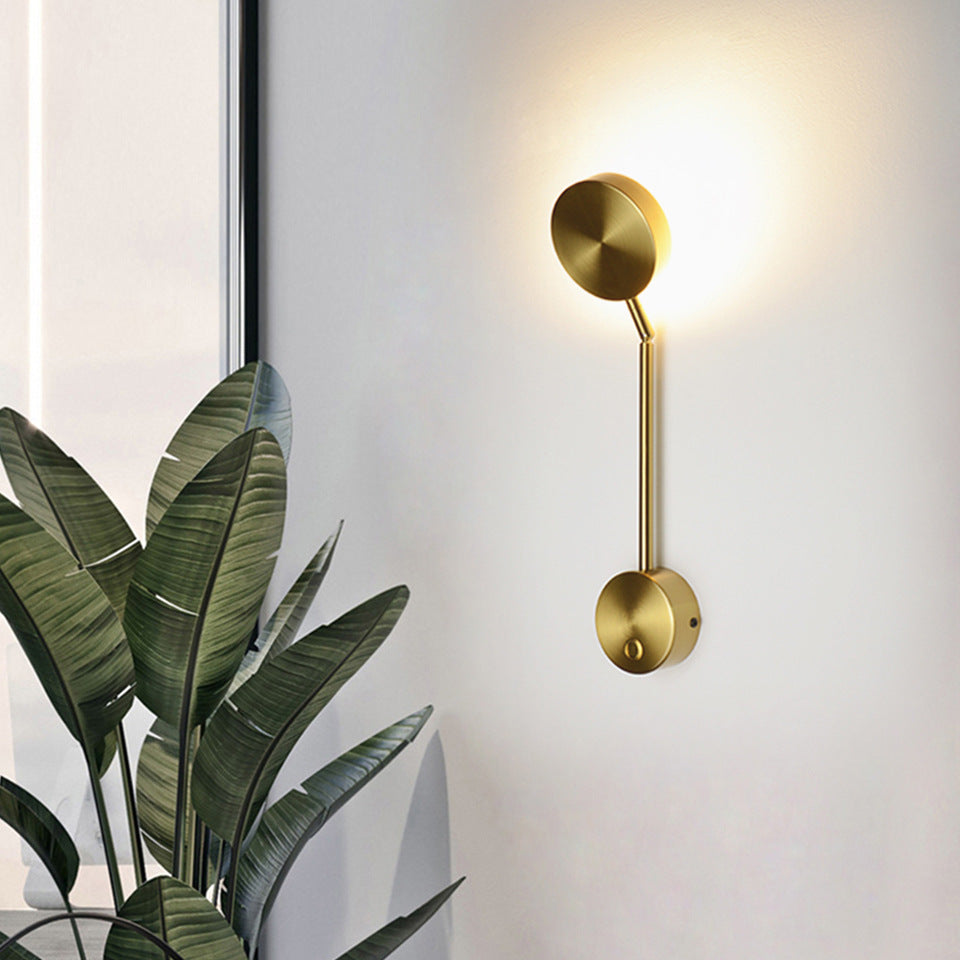 "Rotary Wall Lamp – Stylish & Functional"
