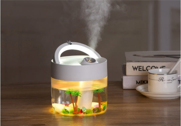 Dimming Mute Humidifier – Quiet & Relaxing