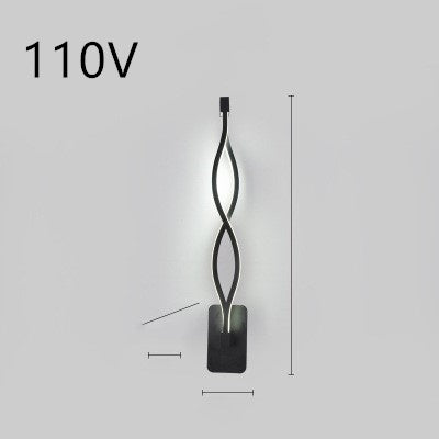 Nordic Minimalist LED Wall Lamp – Perfect for Bedrooms