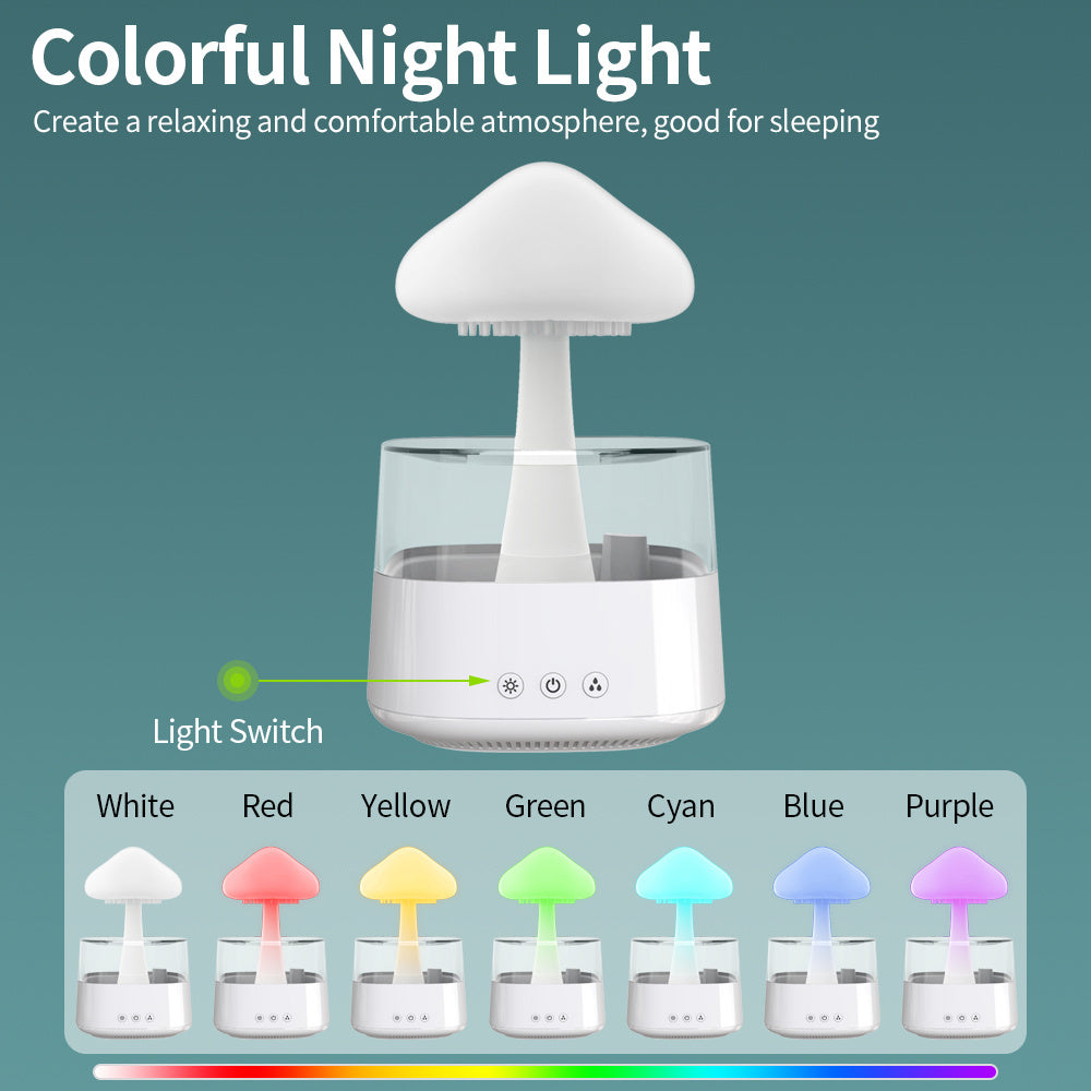 Rain Cloud Mushroom Humidifier – Relaxing & Refreshing