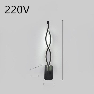Nordic Minimalist LED Wall Lamp – Perfect for Bedrooms