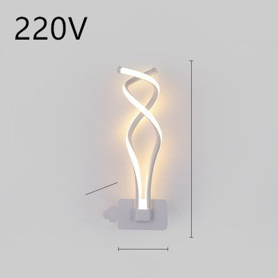 Nordic Minimalist LED Wall Lamp – Perfect for Bedrooms