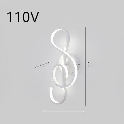 Nordic Minimalist LED Wall Lamp – Perfect for Bedrooms