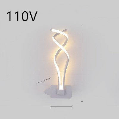 Nordic Minimalist LED Wall Lamp – Perfect for Bedrooms