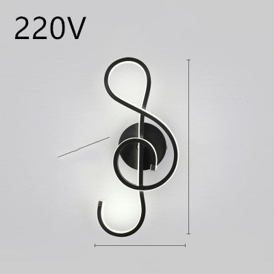 Nordic Minimalist LED Wall Lamp – Perfect for Bedrooms