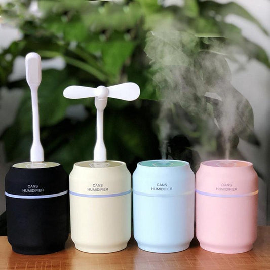 "Mini Can Humidifier – Portable & Efficient"