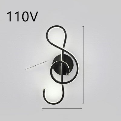 Nordic Minimalist LED Wall Lamp – Perfect for Bedrooms