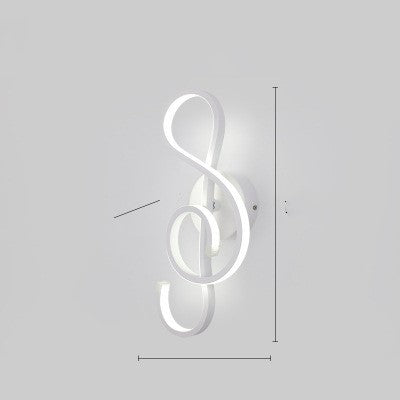 Nordic Minimalist LED Wall Lamp – Perfect for Bedrooms
