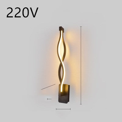 Nordic Minimalist LED Wall Lamp – Perfect for Bedrooms