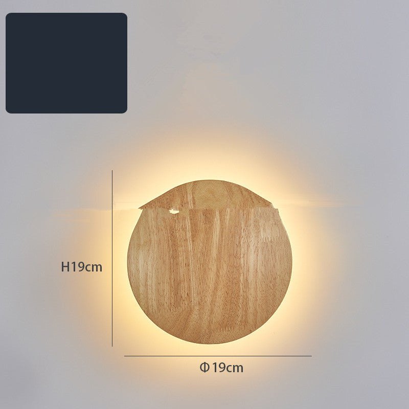 Log Art Wall Lamp – Nature-Inspired Elegance