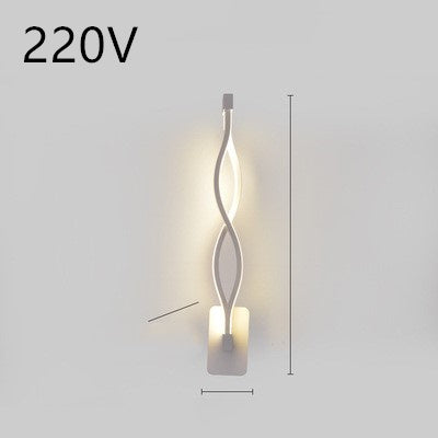 Nordic Minimalist LED Wall Lamp – Perfect for Bedrooms