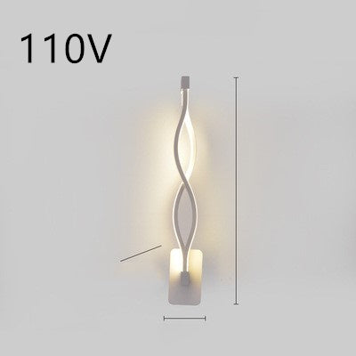 Nordic Minimalist LED Wall Lamp – Perfect for Bedrooms