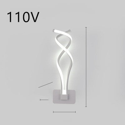 Nordic Minimalist LED Wall Lamp – Perfect for Bedrooms