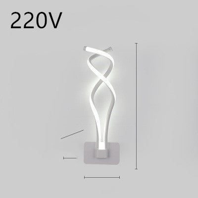Nordic Minimalist LED Wall Lamp – Perfect for Bedrooms