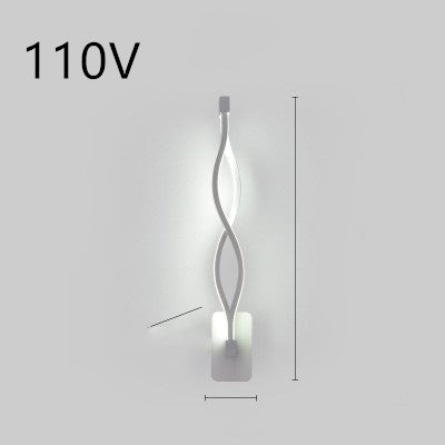 Nordic Minimalist LED Wall Lamp – Perfect for Bedrooms