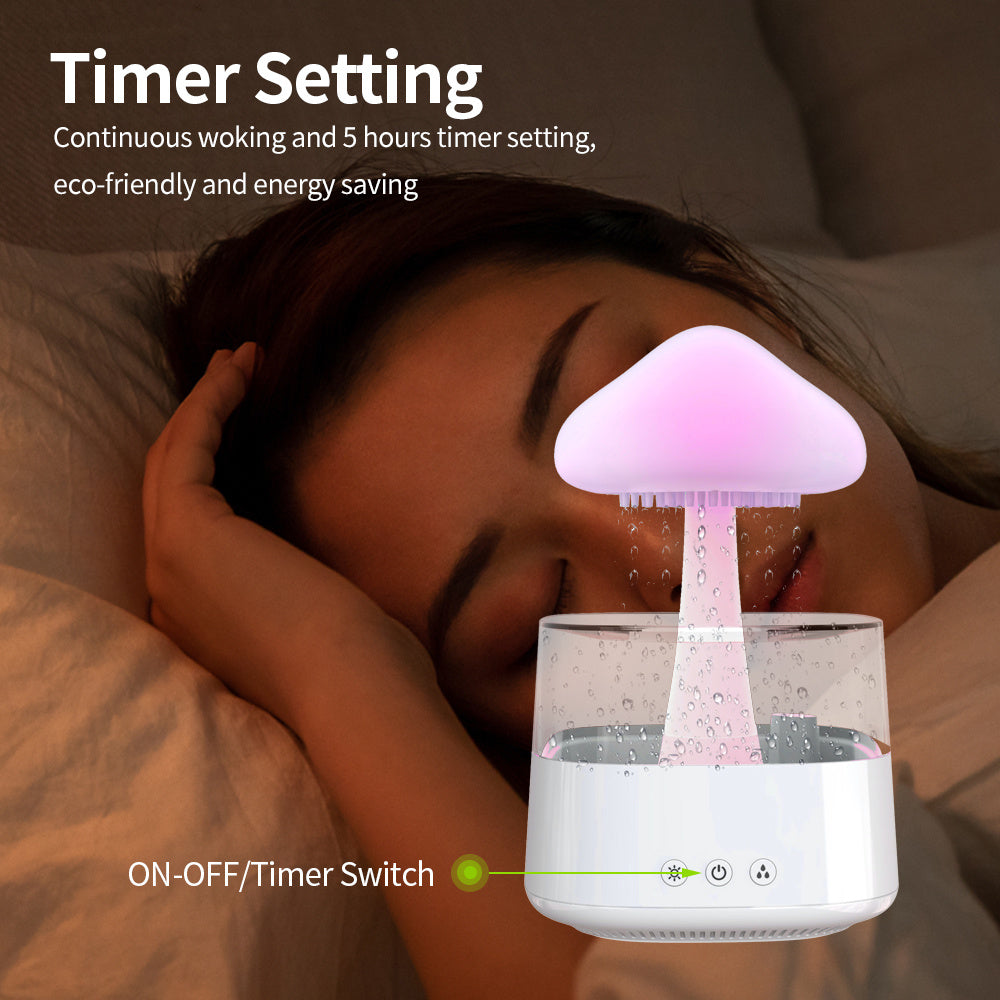 Rain Cloud Mushroom Humidifier – Relaxing & Refreshing