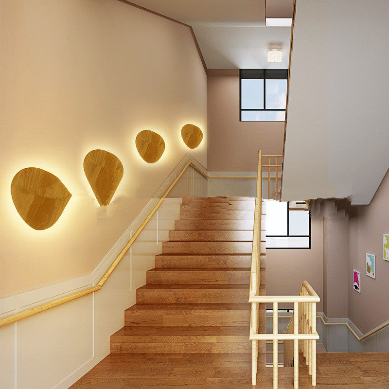 Log Art Wall Lamp – Nature-Inspired Elegance