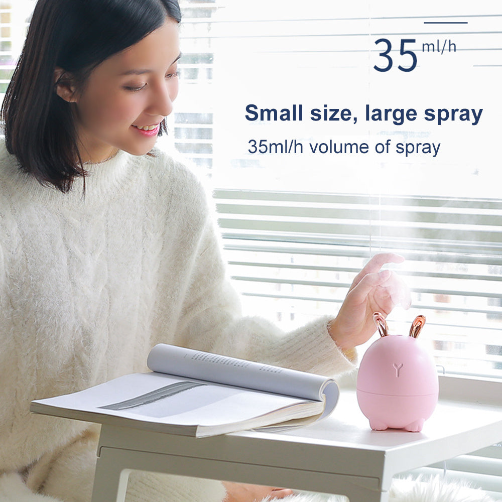 USB Cartoon Deer & Rabbit Humidifier – Fun & Functional