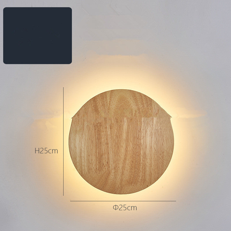 Log Art Wall Lamp – Nature-Inspired Elegance