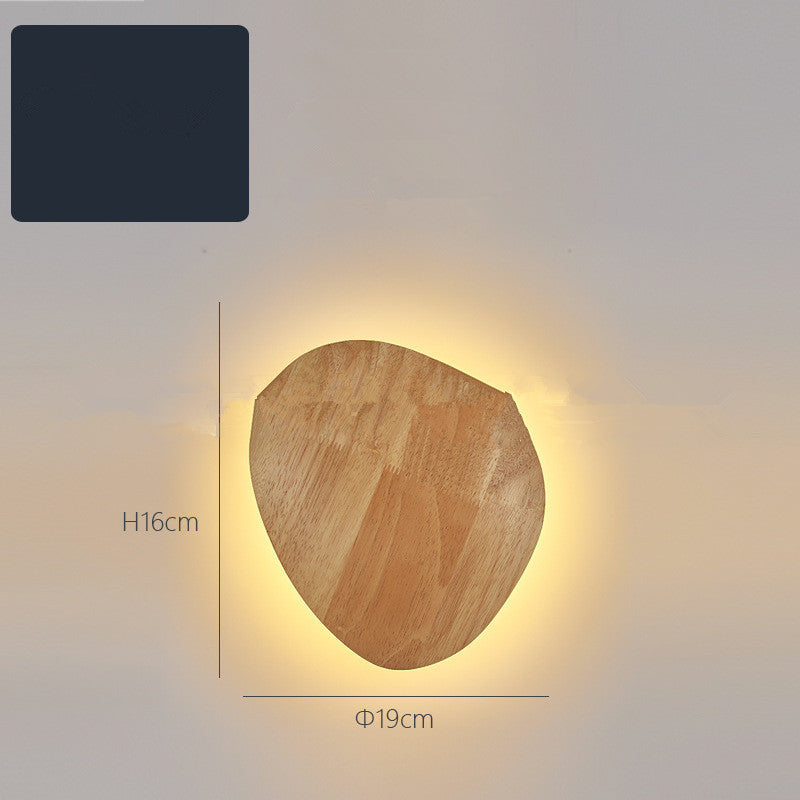 Log Art Wall Lamp – Nature-Inspired Elegance