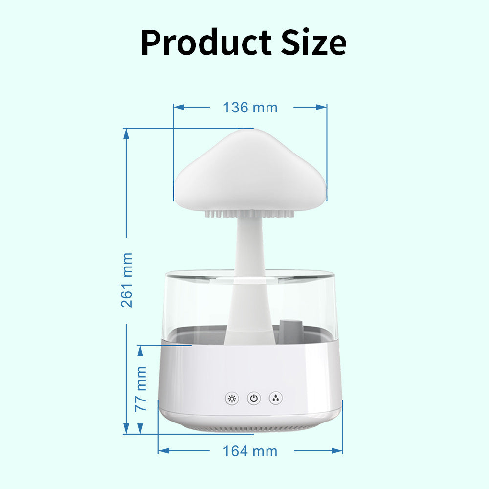 Rain Cloud Mushroom Humidifier – Relaxing & Refreshing