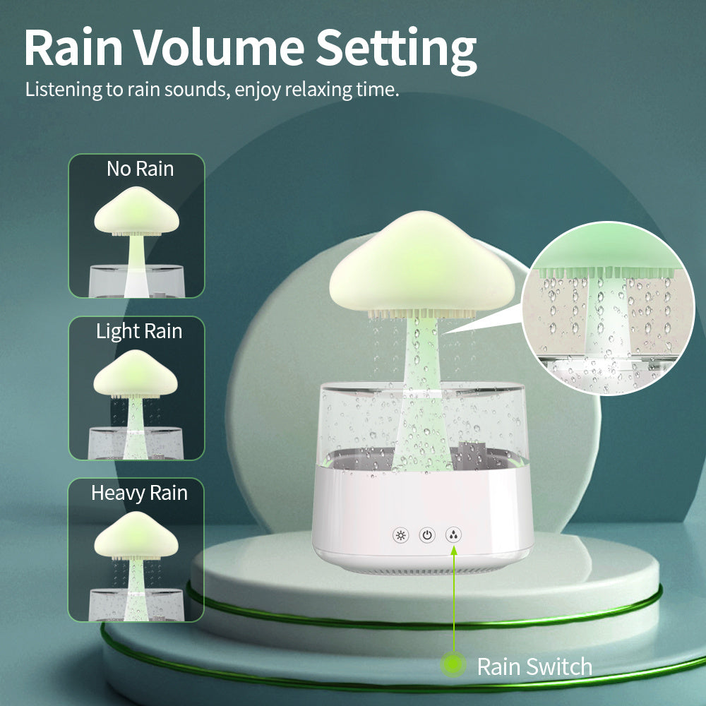 Rain Cloud Mushroom Humidifier – Relaxing & Refreshing
